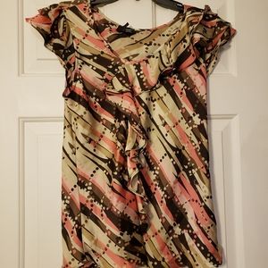 New direction cup sleeve blouse